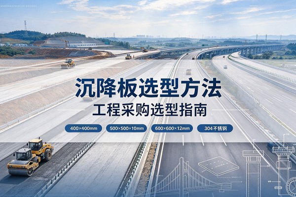 盐山沉降板选择方法