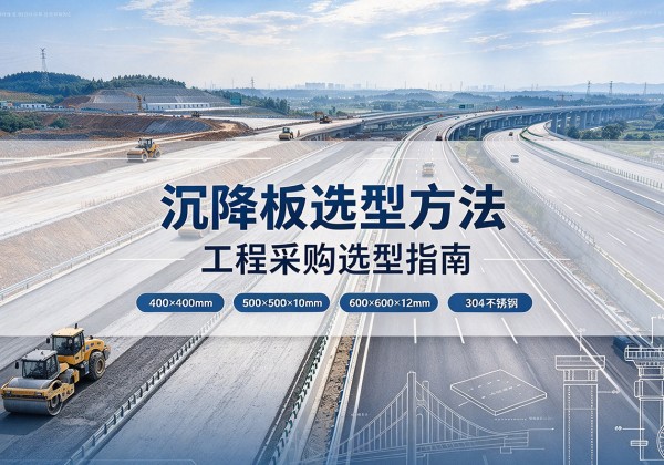 盐山沉降板选择方法